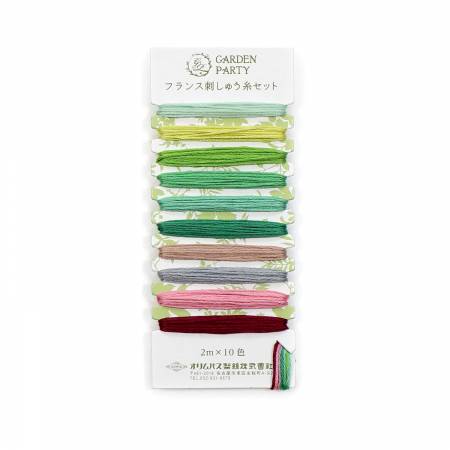 Garden Party Embroidery Floss Set - No. 11