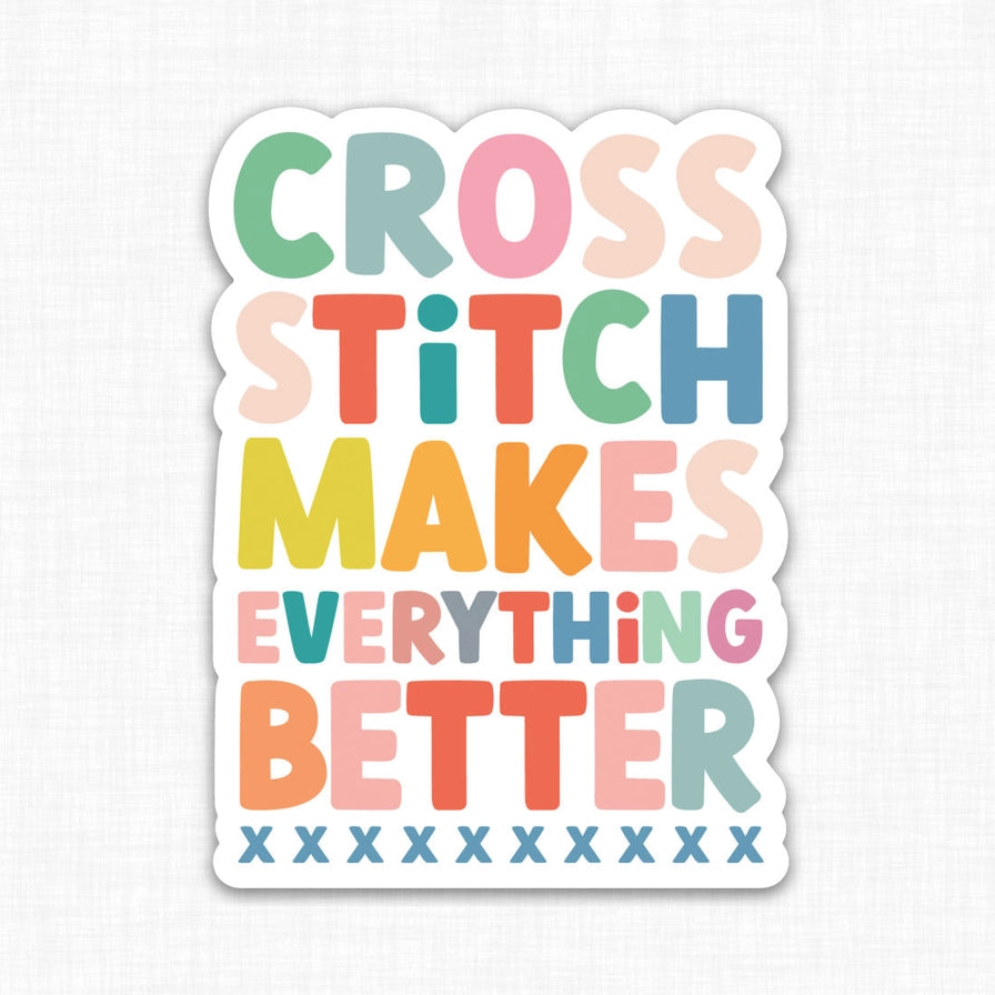 Cross Stitch Line Finder & Sticker Pack