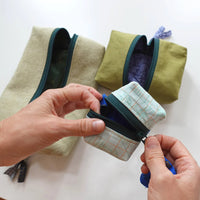 Split Pouch Pattern by Carolyn Friedlander