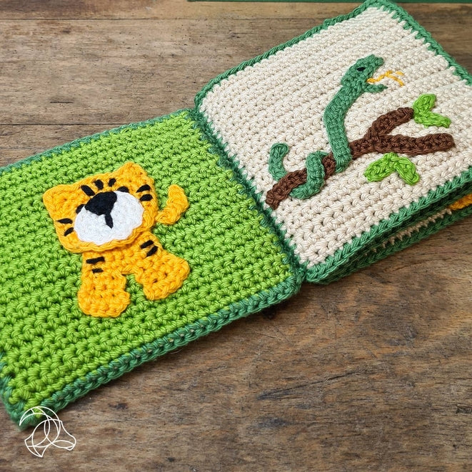 Jungle Soft Book Crochet Kit