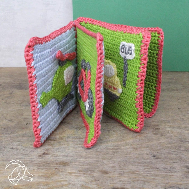 Vehicles Soft Book Crochet Kit