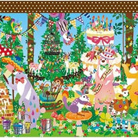 Forest Party Fabric Panel