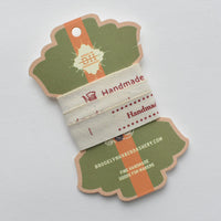 Twill Tape "Handmade"  Label Tags