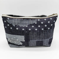 Okayama Patchwork Denim Pouch