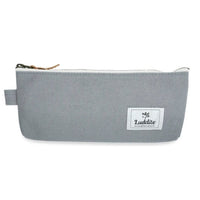 Kurashiki Canvas Pen Case - Gray