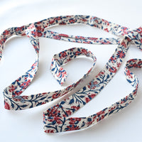 Sajou Bias Binding, Indienne Red/Blue