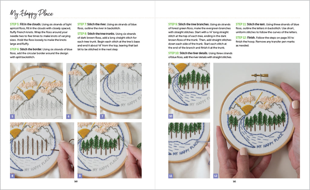 Sunny Stitches Sweet - Simple Embroidery Projects for Absolute Beginners by Celeste Johnston