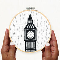 Big Ben, London Embroidery Kit