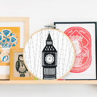 Big Ben, London Embroidery Kit