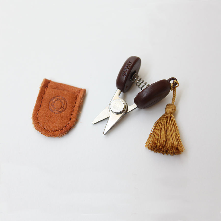 Leather Scissor Case, Japanese Scissor Case, Thread Cutter Cover