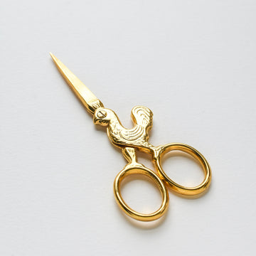 Fine Scissors with Gold Lacquer, Vermilion – Brooklyn Haberdashery