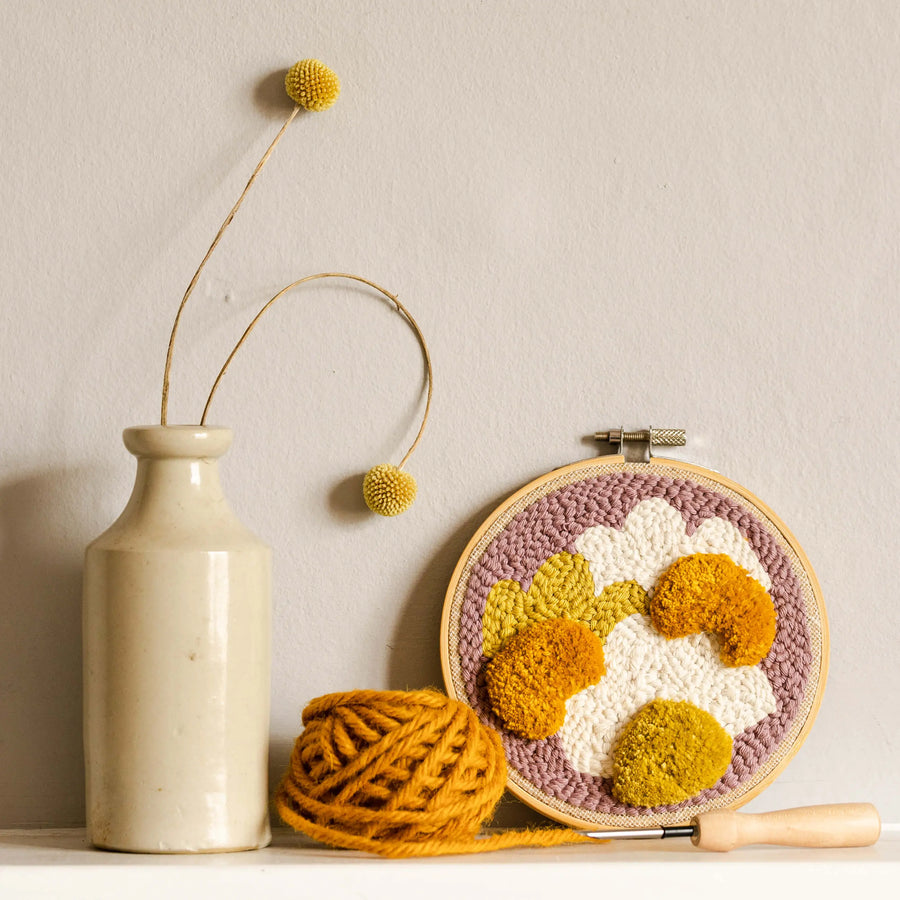 Wildflower DIY Punch Embroidery Kit